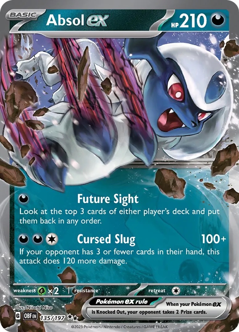 Absol ex - 135/197: Obsidian Flames