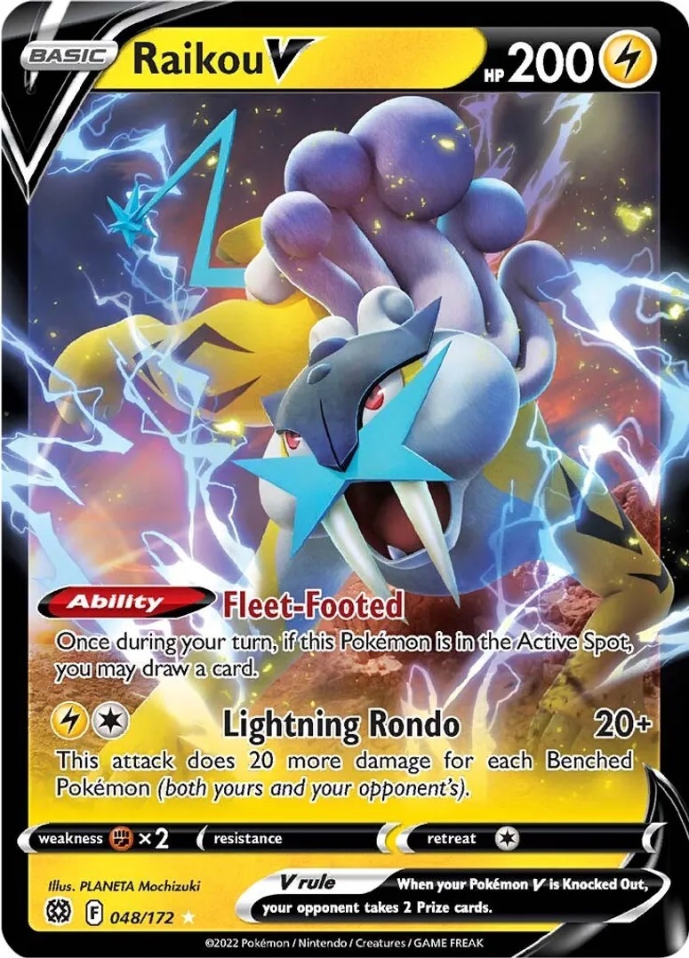 Raikou V - 048/172: Brilliant Stars