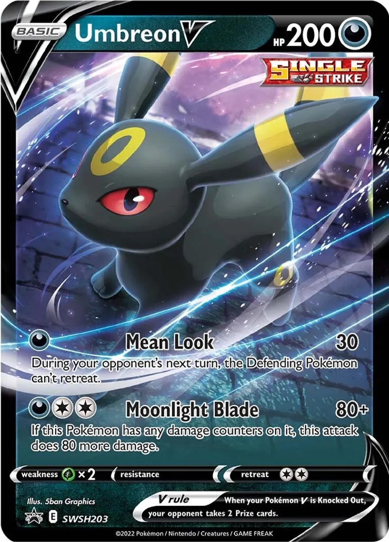 Umbreon V - SWSH203: Sword and Shield Promo Cards