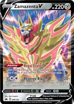 Zamazenta V - 098/159: Crown Zenith