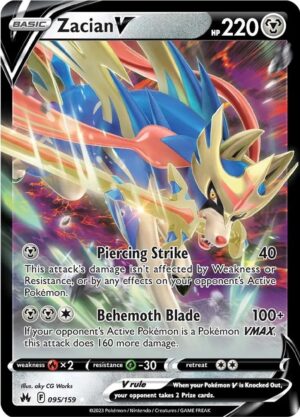 Zacian V - 095/159: Crown Zenith
