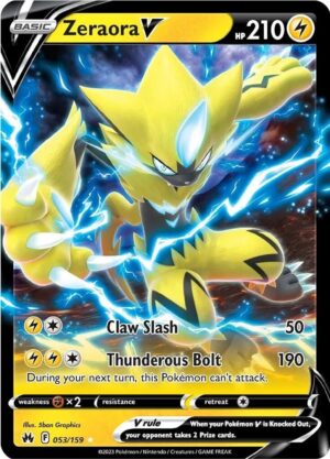 Zeraora V - 053/159: Crown Zenith