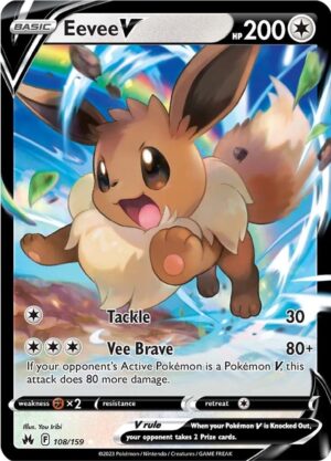 Eevee V - 108/159: Crown Zenith