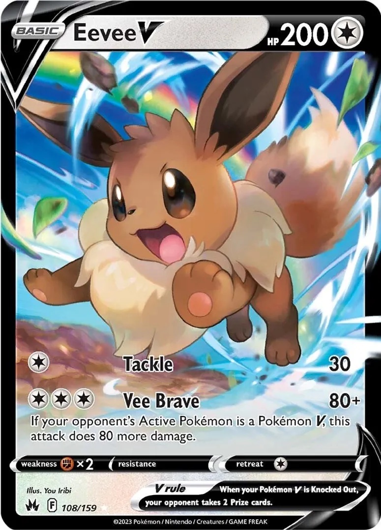 Eevee V - 108/159: Crown Zenith