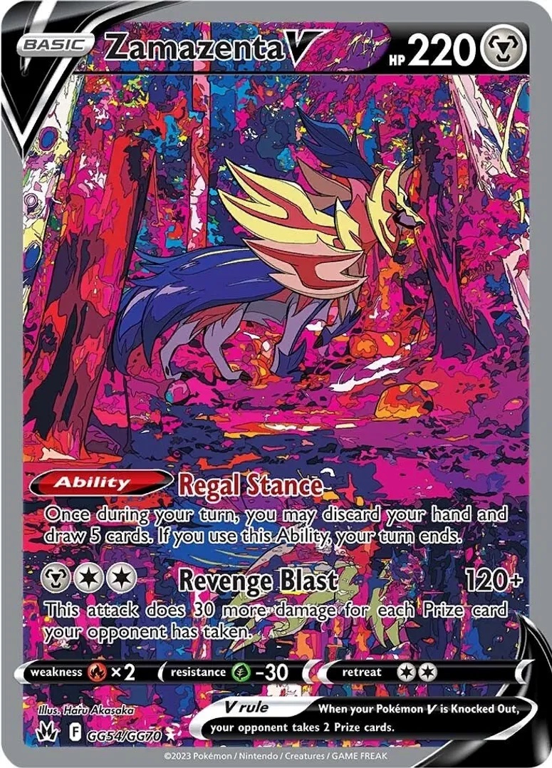 Zamazenta V - GG54/GG70: Crown Zenith Galarian Gallery