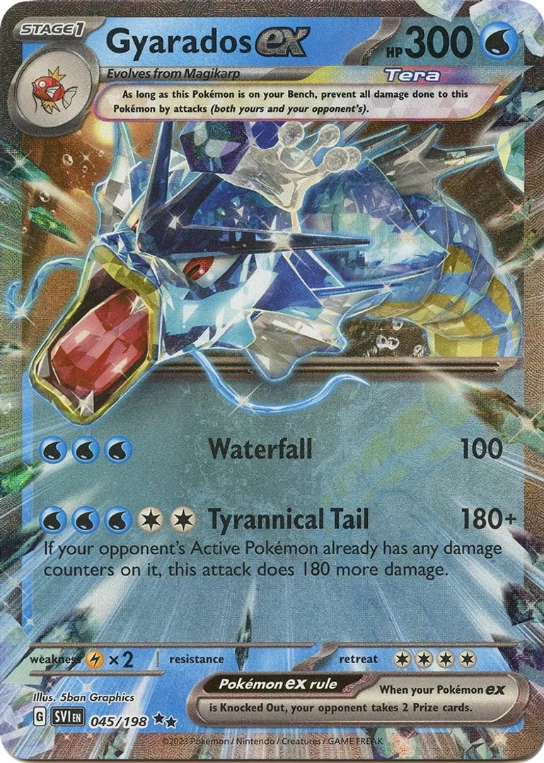 Gyarados ex - 045/198: Scarlet & Violet