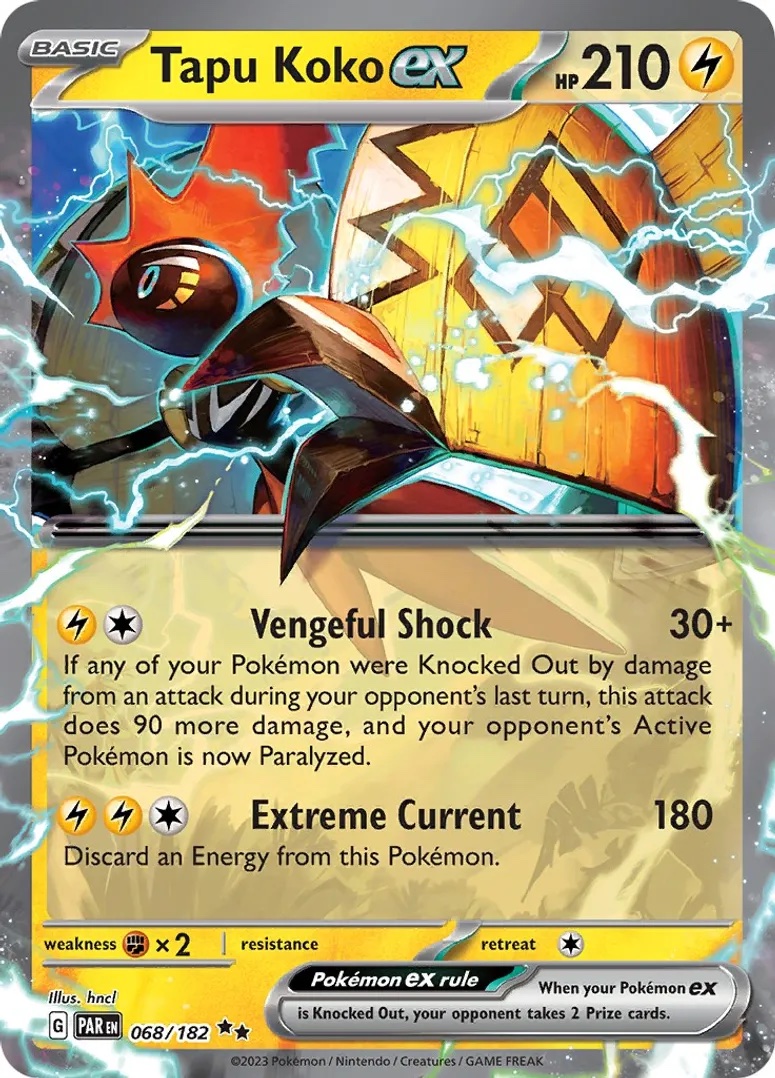 Tapu Koko ex - 068/182: Paradox Rift