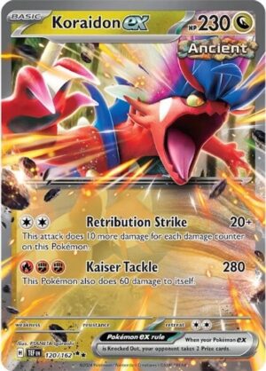Koraidon ex - 120/162: Temporal Forces