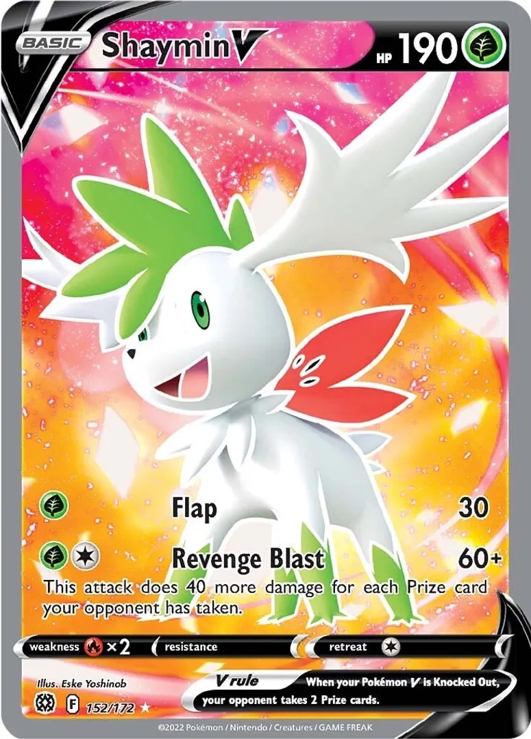 Shaymin V (Full Art) - 152/172: Brilliant Stars