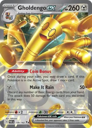 Gholdengo ex - 139/182: Paradox Rift