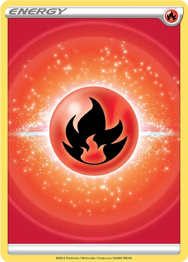 Fire Energy Holo (2022 Unnumbered): Brilliant Stars