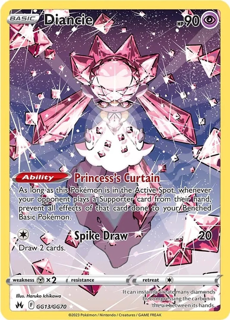 Diancie - GG13/GG70: Crown Zenith Galarian Gallery