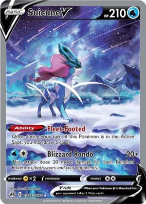 Suicune V - GG38/GG70: Crown Zenith Galarian Gallery
