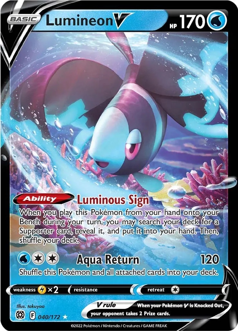Lumineon V - 040/172: Brilliant Stars