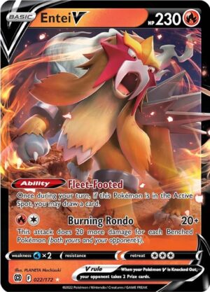 Entei V - 022/172: Brilliant Stars