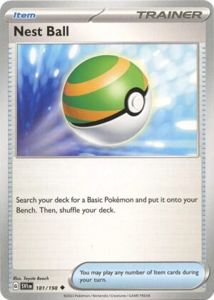 Nest Ball - 181/198: Scarlet & Violet Base Set