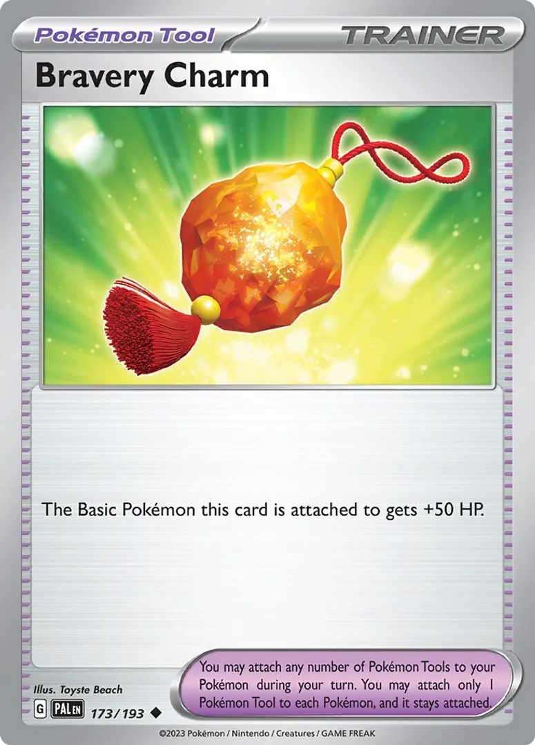 Bravery Charm - 173/193: Paldea Evolved