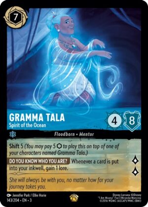 Gramma Tala Spirit of the Ocean - 143/204: Into the Inklands