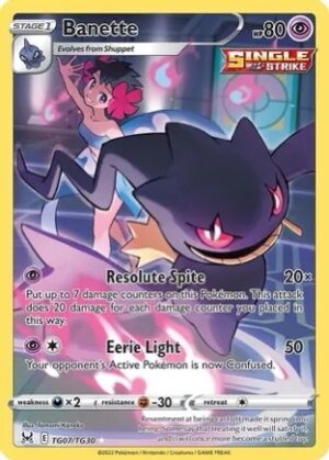 Banette - TG07/TG30: Lost Origin Trainer Gallery