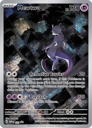 Mewtwo - 052: Scarlet & Violet Black Star Promo