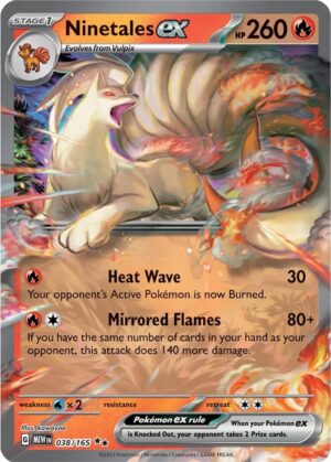 Ninetales Ex - 038/165: Scarlet & Violet 151