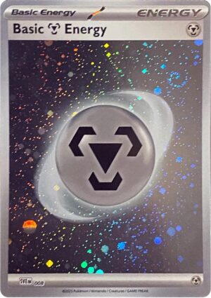 Basic Metal Energy (Cosmos Holo): Scarlet & Violet Base Set