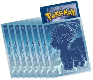 Pokemon TCG: Silver Tempest Elite Trainer Box Card Sleeves - Alolan Vulpix (65-Pack)