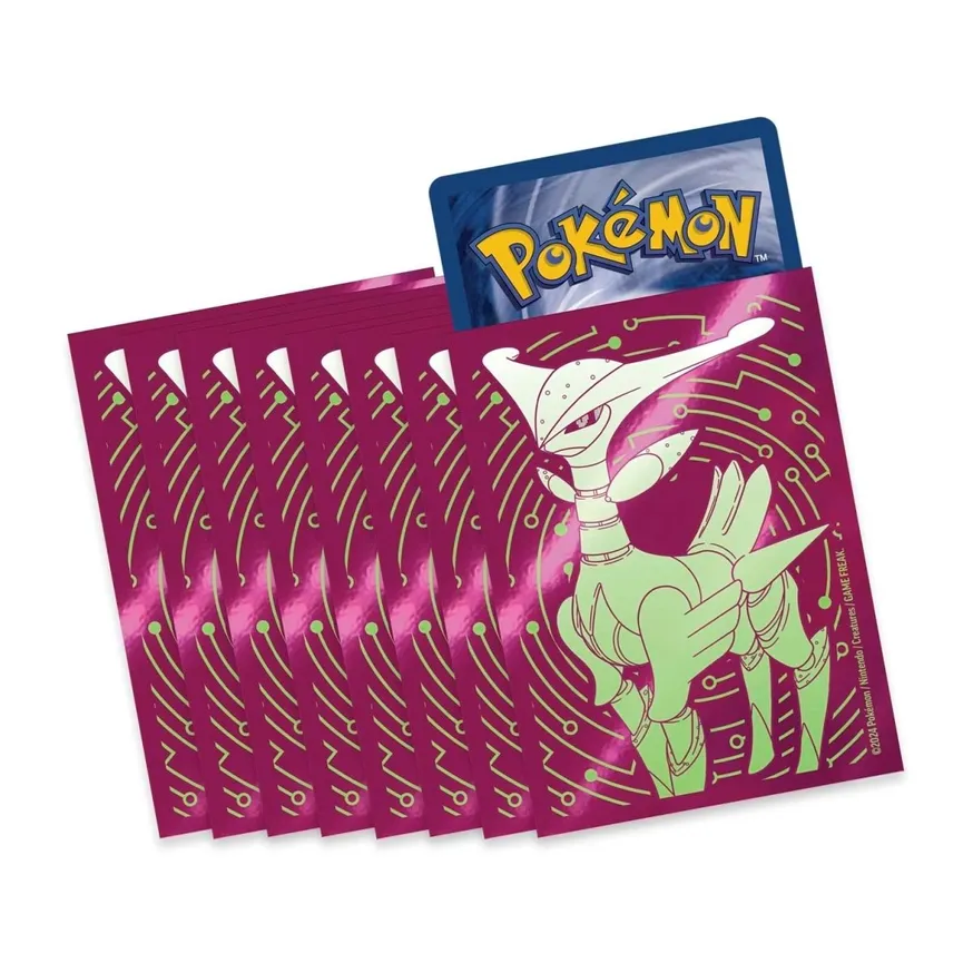 Temporal Forces Elite Trainer Box Card Sleeves - Iron Leaves (65-Pack)
