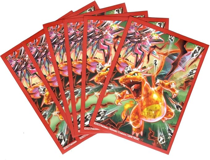 Pokemon TCG: Charizard ex Premium Collection Card Sleeves - (65 Pack)