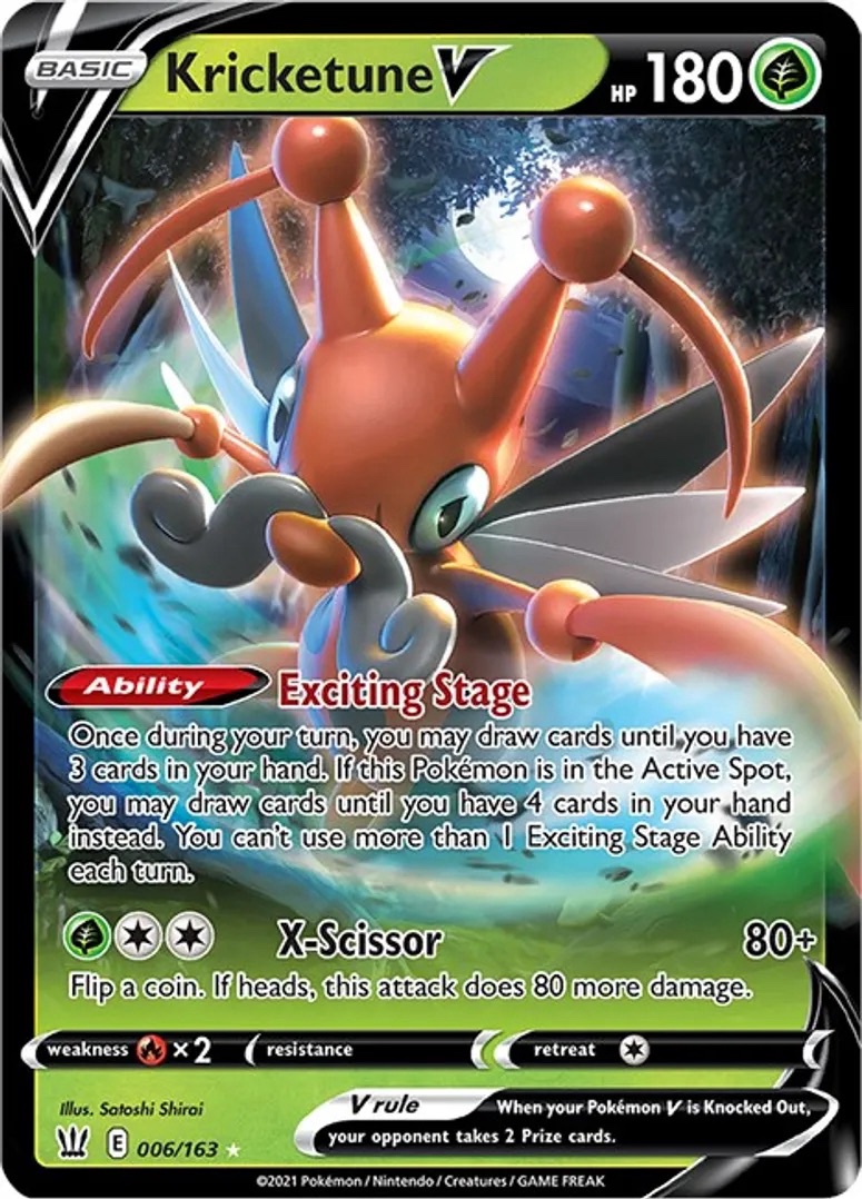 Kricketune V - 006/163: Battle Styles