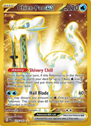 Chien-Pao ex - 274/193: Paldea Evolved