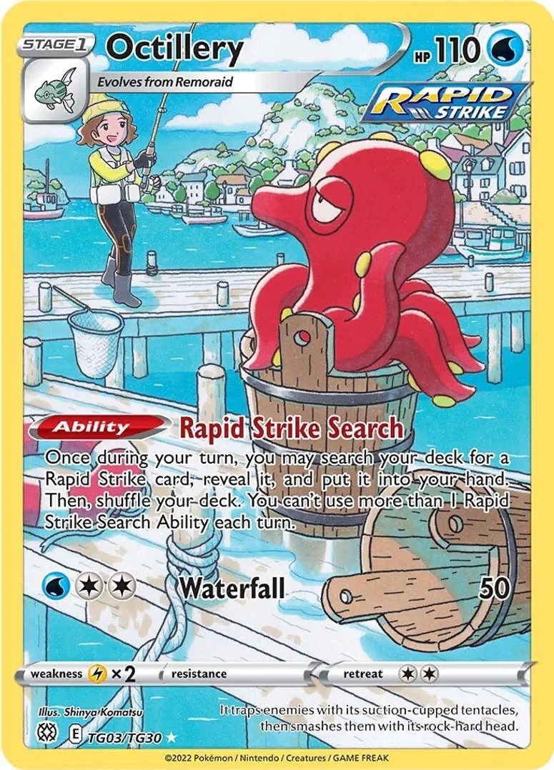 Octillery - TG03/TG30: Brilliant Stars Trainer Gallery