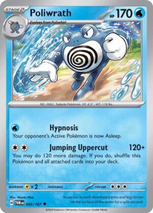 Poliwrath -  043/167 SV06: Twilight Masquerade