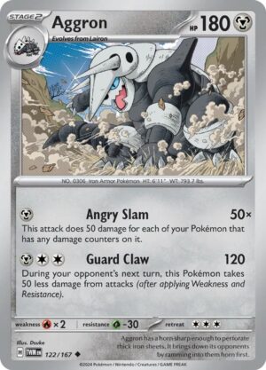 Aggron -  122/167: Twilight Masquerade