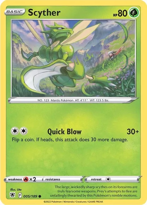 Scyther - 005/189: Astral Radiance