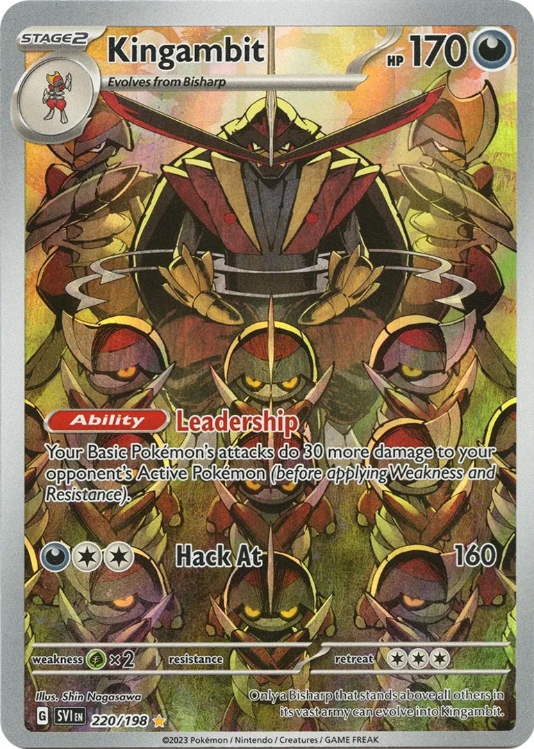 Kingambit - 220/198: Scarlet & Violet