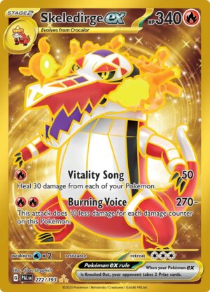 Skeledirge ex - 272/193: Paldea Evolved