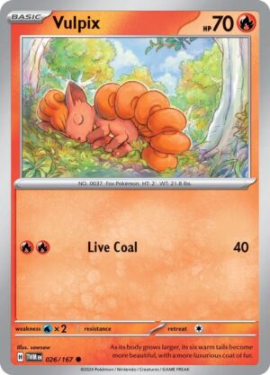 Vulpix -  026/167: Twilight Masquerade