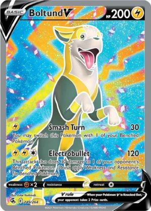 Boltund V (Full Art) -  249/264: Fusion Strike