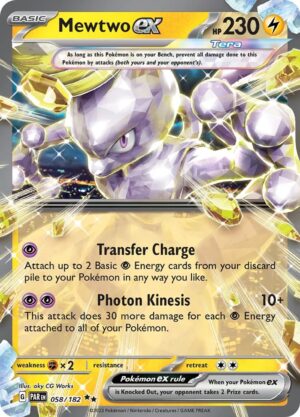 Mewtwo ex - 058/182: Paradox Rift
