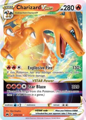 Charizard VSTAR -  019/159 Crown Zenith