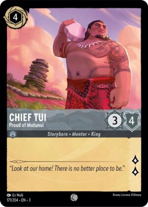 Chief Tui - Proud of Motunui: Into the Inklands
