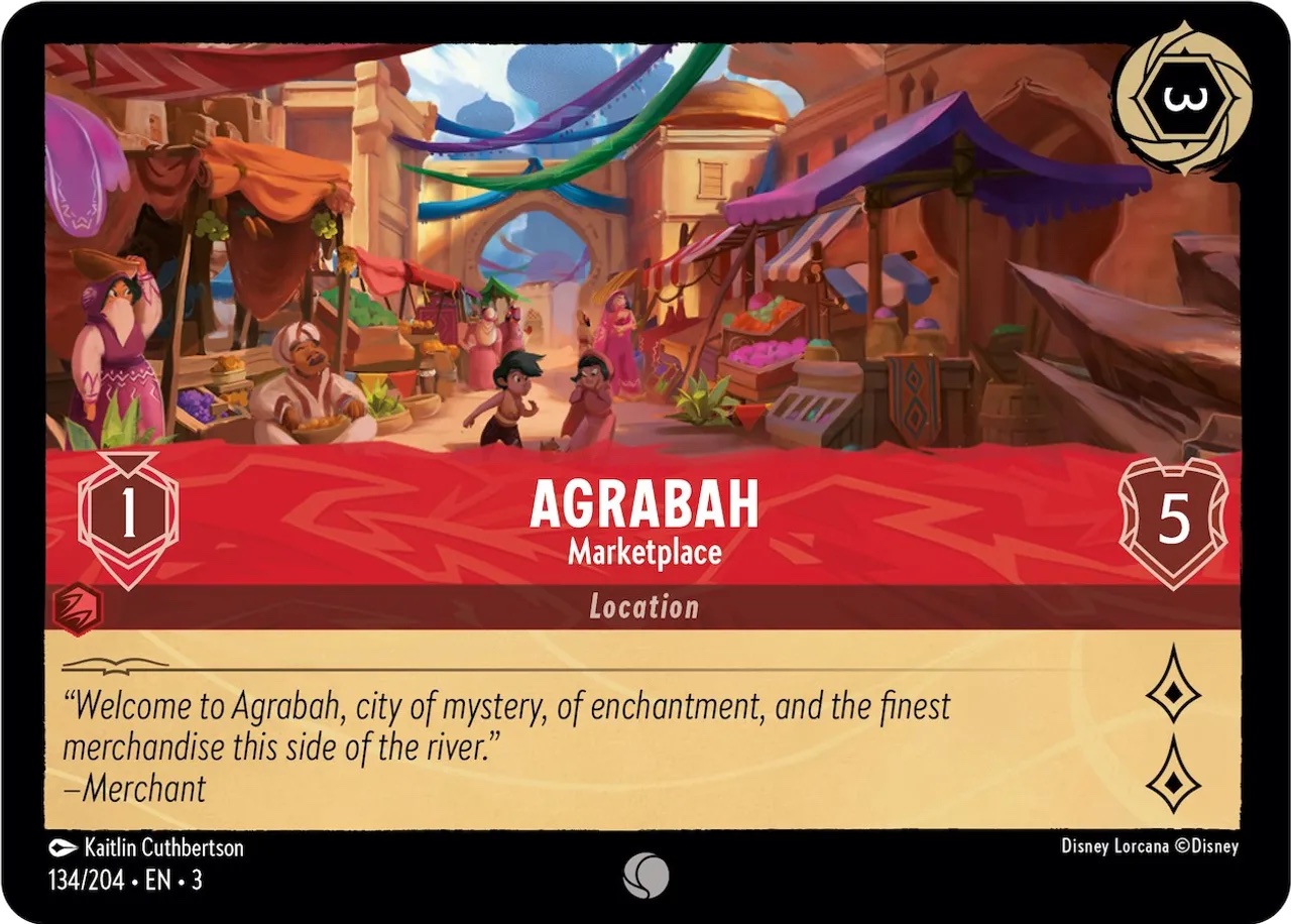 Agrabah - Marketplace: Into the Inklands
