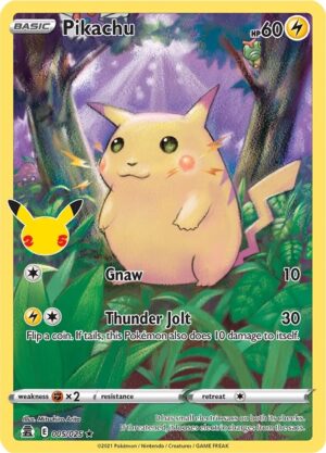 Pikachu - 005/025: Celebrations