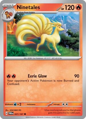 Ninetales - 027/167: Twilight Masquerade