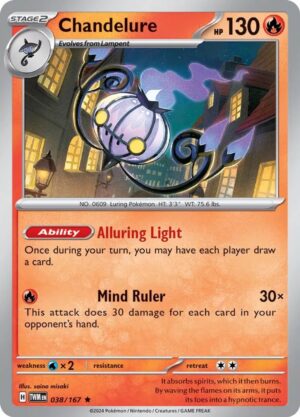 Chandelure - 038/167: Twilight Masquerade