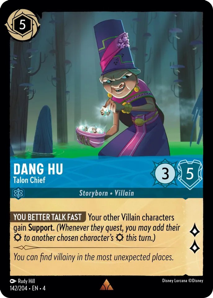 Dang Hu - Talon Chief - Ursula's Return