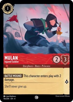 Mulan - 116/204: Injured Soldier - Ursula's Return