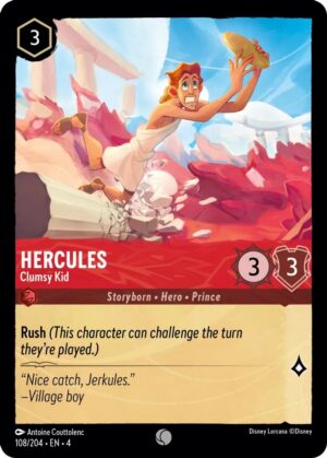 Hercules - Clumsy Kid - 108/204: Ursula's Return
