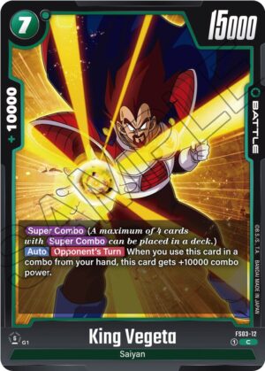 King Vegeta - Starter Deck 3: Broly (FS03)